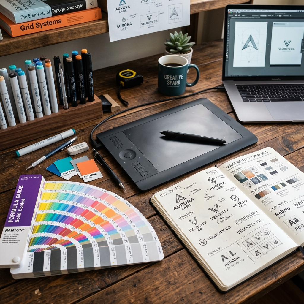 BRAND IDENTITY & CIP